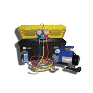 Портативное устройство для вакуумирования и заправки систем кондиционирования SMC-041-1 New