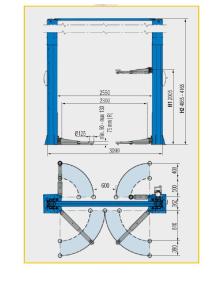Подъемник электрогидравлический Ravaglioli KPH370.40K
