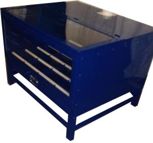 ЗУ-3М-4 Аккумуляторный шкаф-стеллаж для четырех АКБ