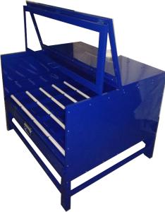 ЗУ-3М-6 Аккумуляторный шкаф-стеллаж для шести АКБ