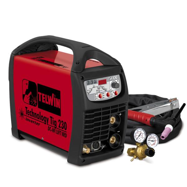 Сварочный аппарат TELWIN TECHNOLOGY TIG 230 DC-HF/LIFT 230V +ACC