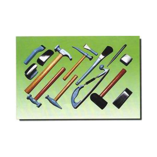 Набор инструментов и приспособлений для правки кузовов легковых автомобилей, модель И-331М
