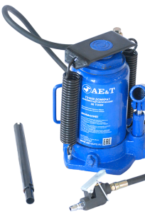 Домкрат пневмогидравлический бутылочный Т21030 AE&T 30т