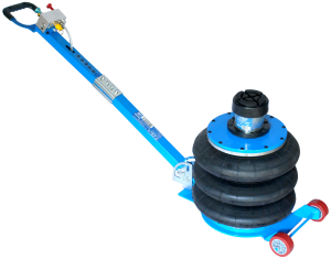 3-секционный домкрат  T08105A пневматический с ручкой 5т AE&T