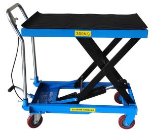 Тележка гидравлическая платформенная TLF-30 AE&T 300кг