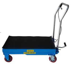 Тележка гидравлическая платформенная TLF-30 AE&T 300кг