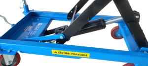 Тележка гидравлическая платформенная TLF-30 AE&T 300кг