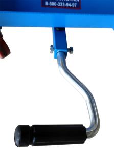 Тележка гидравлическая платформенная TLF-75 AE&T 750кг