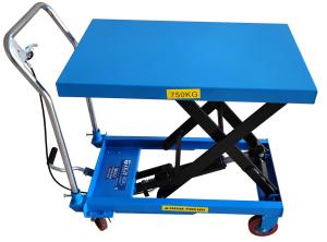 Тележка гидравлическая платформенная TLF-75 AE&T 750кг