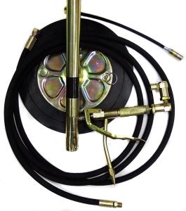 Нагнетатель густой смазки HG-77020 пневматический из бочки 20л