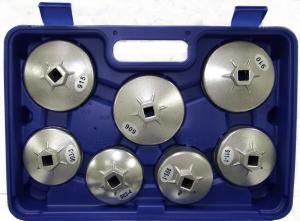 Съемники масляных фильтров алюминиевые (15 предметов) TA-A1012