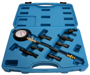 Компрессометр (10мм, 12мм, 14мм и 18мм) (7 адаптеров) TA-G1032