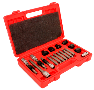 Съемник шкива генератора BOSCH (18 предметов, полный набор) TA-A1087