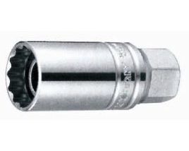 Головка 12-гранная свечная 1/2" 21mm магнитная 436521SC