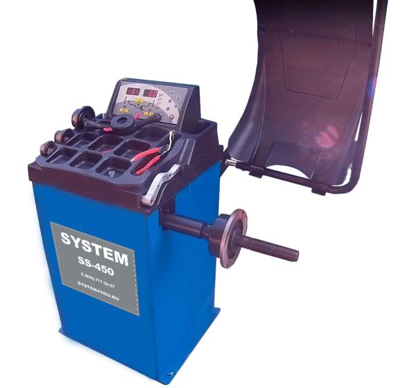 SYSTEM SS-450 Балансировочный стенд для легковых авто, 220V