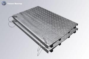 ООО "Технокар" Задние сдвижные платформы для установки в нишу (платформа 019-03), 2 шт.