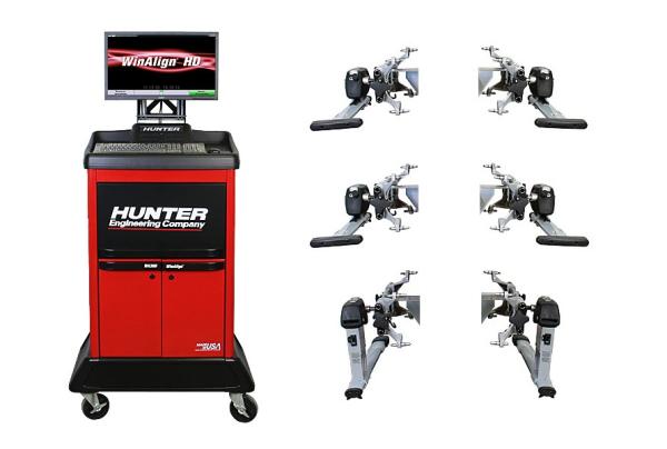 Стенд развал-схождения грузовой  Hunter WA560/22LT-760T