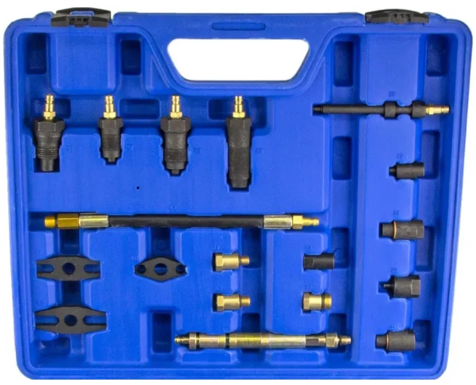 Универсальный компрессометр для дизельных и бензиновых двигателей «MASTER SET» , 48 предметов ZIPMEND