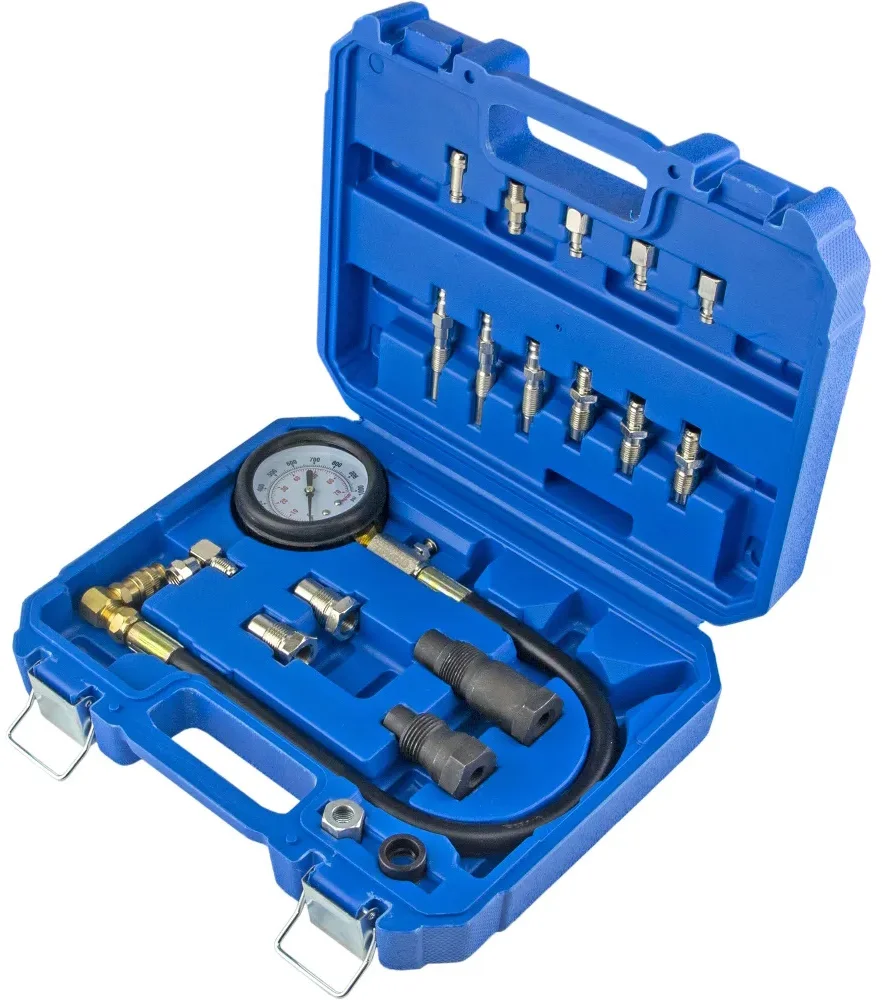 Компрессометр дизельный (0–70bar), 19 предметов, ZIPMEND