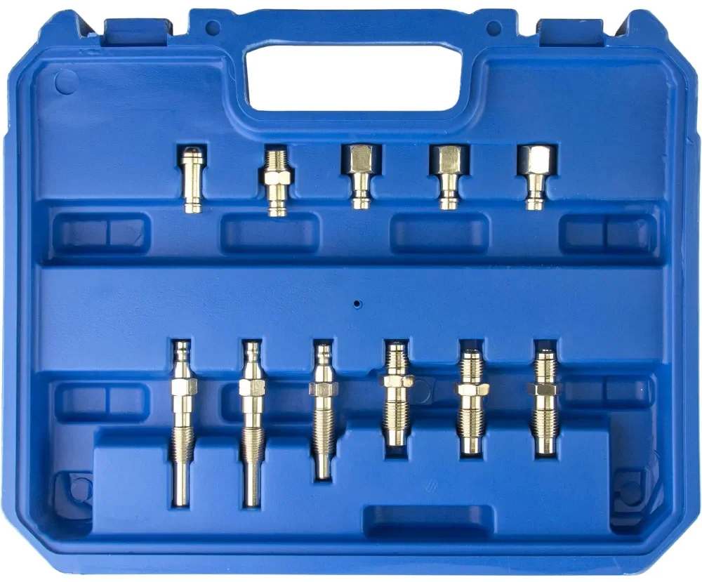 Компрессометр дизельный (0–70bar), 19 предметов, ZIPMEND