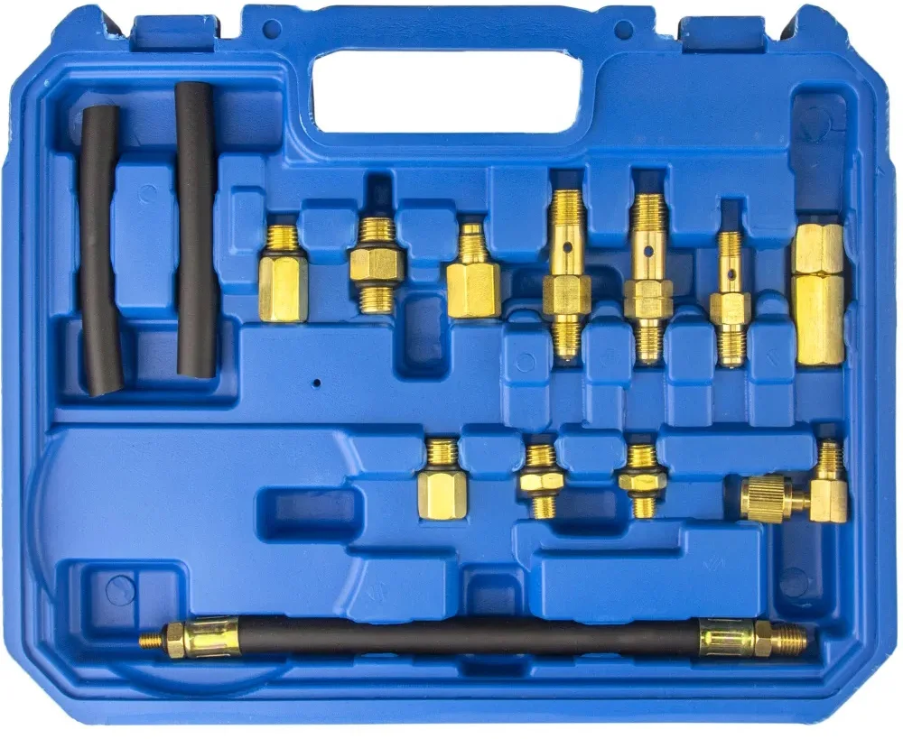 Тестер давления топлива (0–10bar), 21 предмет, ZIPMEND