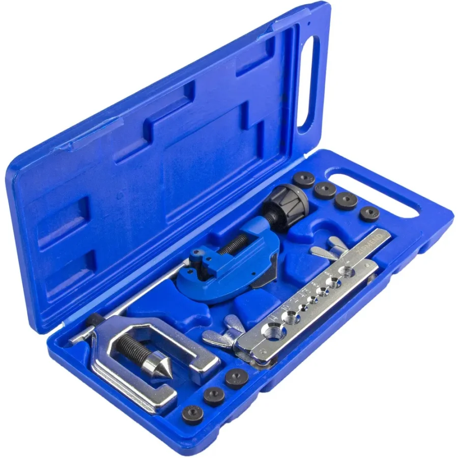 Набор для развальцовки трубок 4, 4.75, 6, 8, 10, 12, 14мм., 10 предметов, ZIPMEND