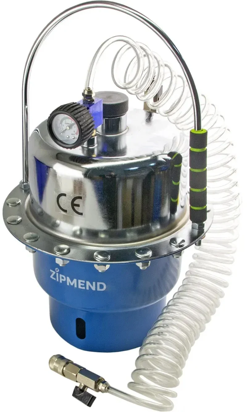 Установка для замены тормозной жидкости пневматическая, ZIPMEND