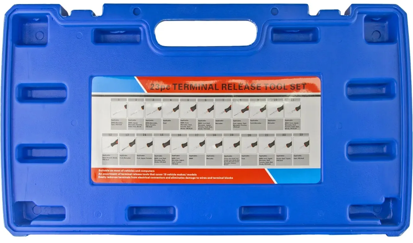 Набор приспособлений для разборки электрических разъемов 23 предмета, ZIPMEND