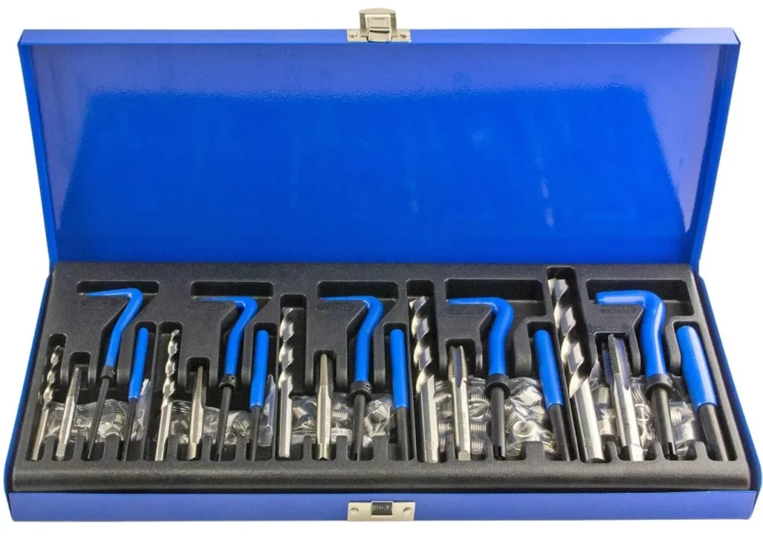 Набор для восстановления резьбы M5-M12, 131 предмет, ZIPMEND