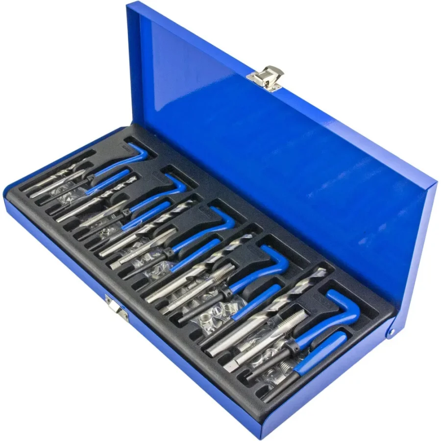 Набор для восстановления резьбы M5-M12, 131 предмет, ZIPMEND