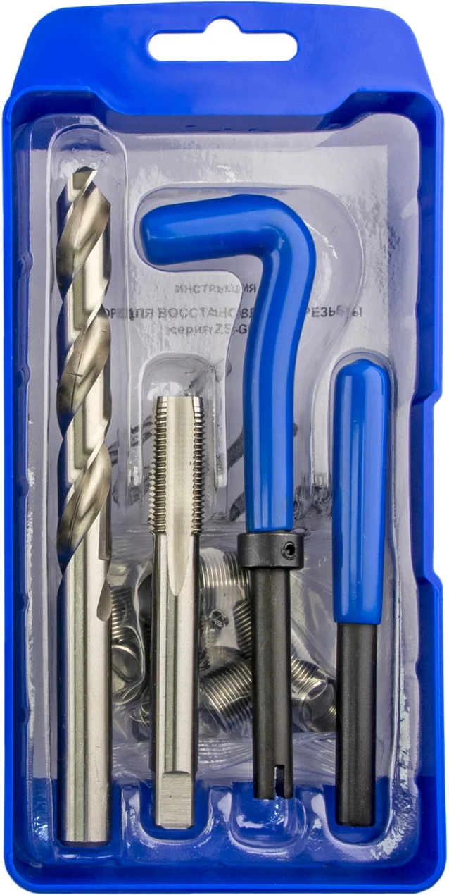 Набор для восстановления резьбы M12 х 1.25 мм., ZIPMEND