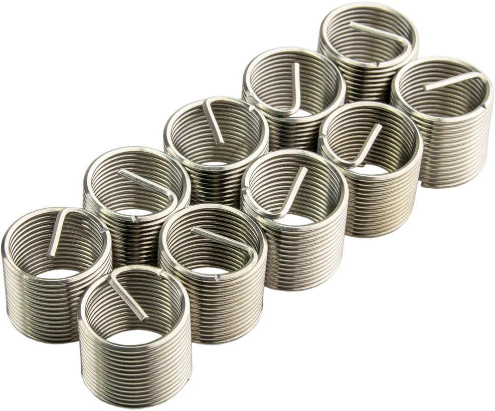 Вставка резьбовая для восстановления резьбы M14 х 1.25 мм., 10 штук, ZIPMEND