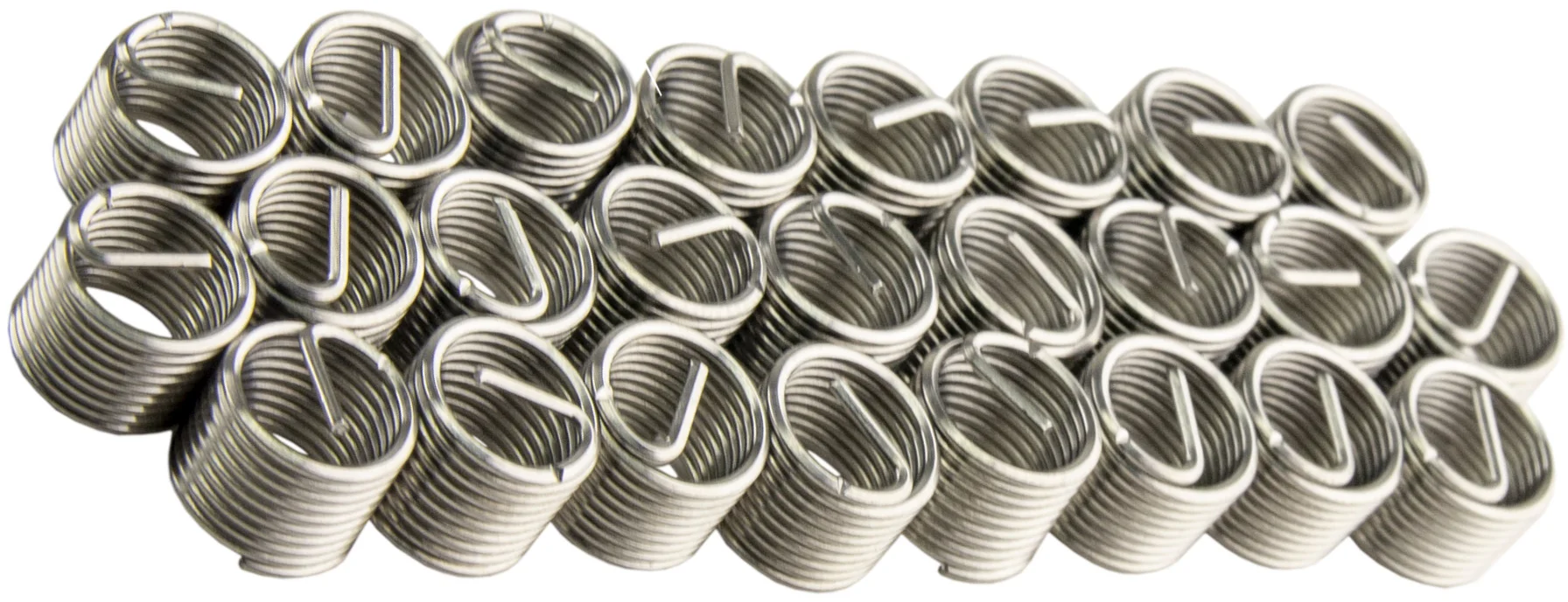 Вставка резьбовая для восстановления резьбы M8 х 1.0 мм., 25 штук, ZIPMEND