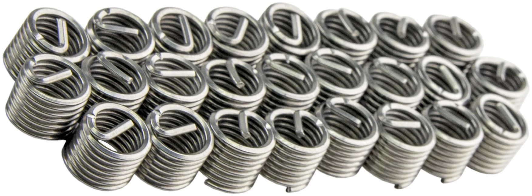 Вставка резьбовая для восстановления резьбы M8 х 1.25 мм., 25штук, ZIPMEND