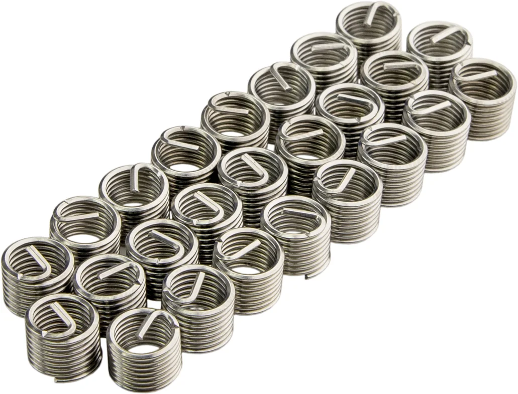 Вставка резьбовая для восстановления резьбы M7 х 1.0 мм., 25 штук, ZIPMEND