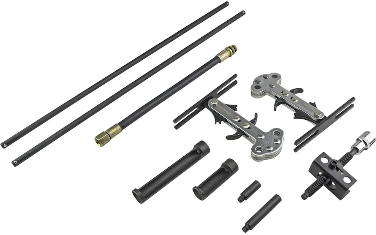 Рассухариватель клапанов универсальный с поворотными стойками