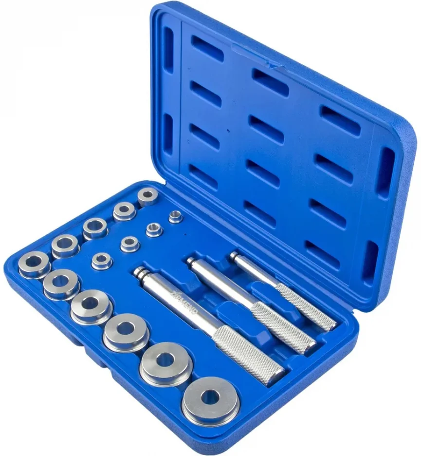 Набор оправок для установки подшипников, сальников, 17пр.