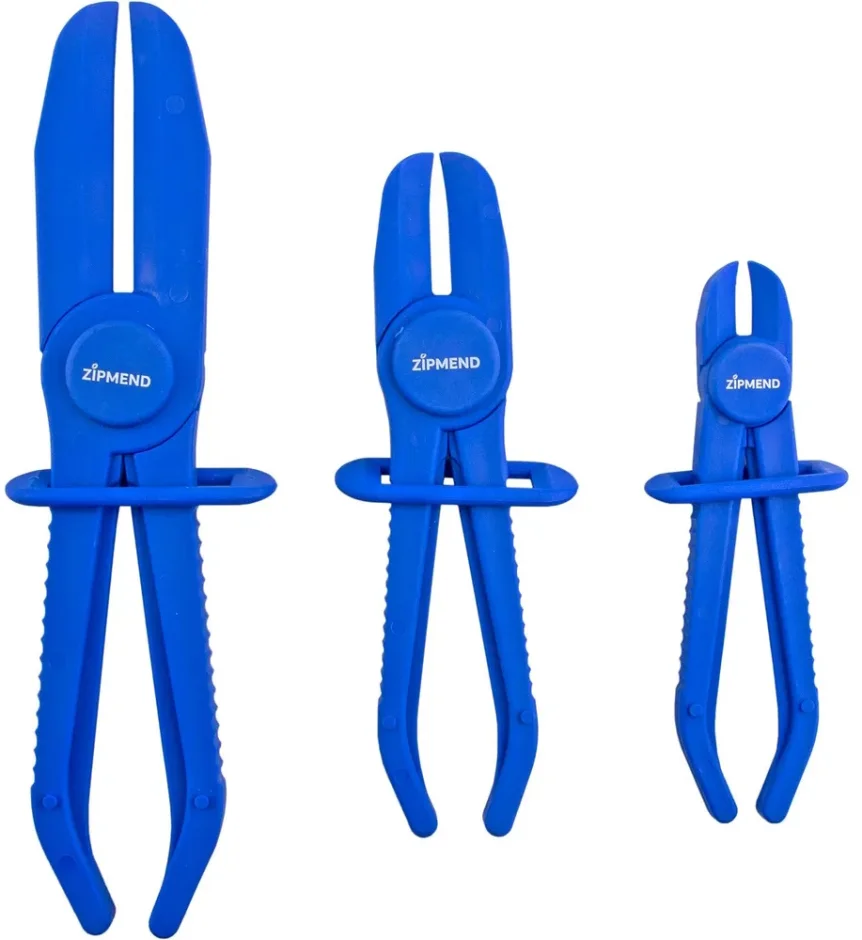 Набор зажимов для шлангов и патрубков, 3 предмета