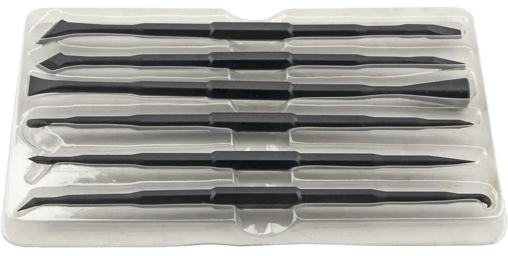 Набор приспособлений для демонтажа колец, сальников, 6 предметов