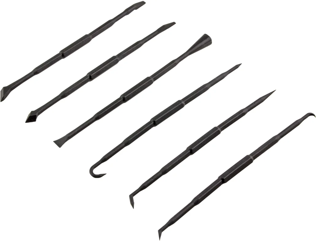 Набор приспособлений для демонтажа колец, сальников, 6 предметов