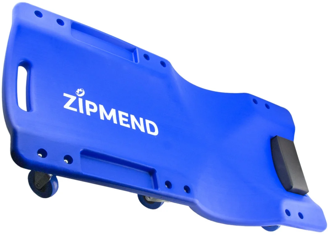 Лежак ремонтный подкатной, пластиковый, 6 колёс