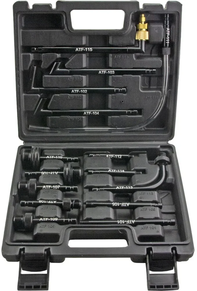 Ручное устройство для заправки масла в АКПП (в комплекте с адаптерами), 7л.