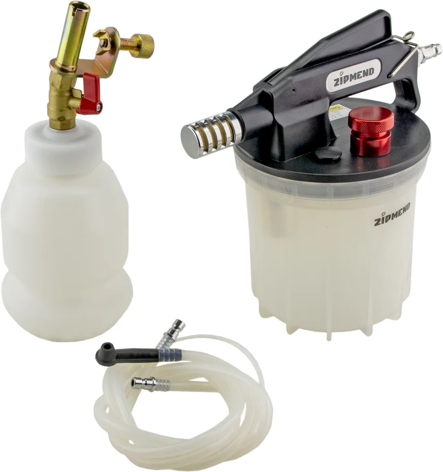 Приспособление для замены тормозной жидкости пневматическое, 2л.