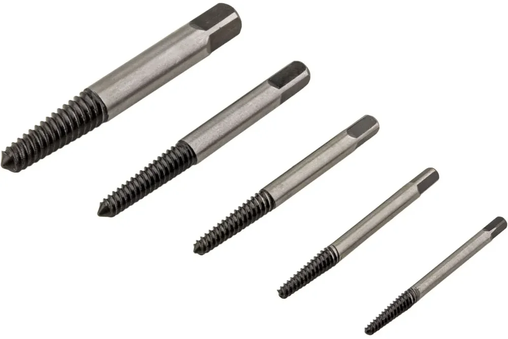 Набор экстракторов для извлечения сломанного крепежа М3-М18, 5пр. CR-MO