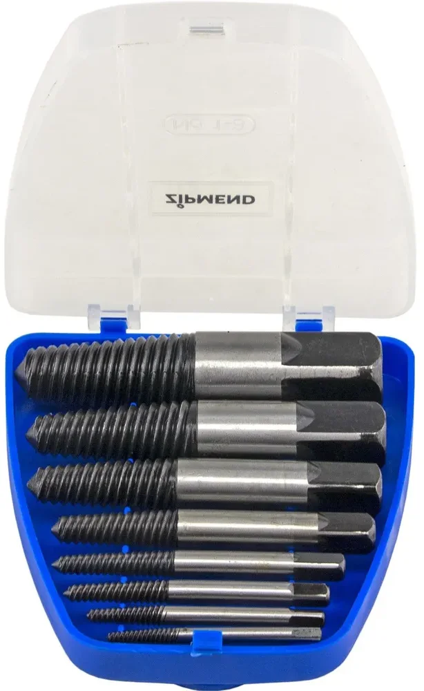Набор экстракторов для извлечения сломанного крепежа М3-М50, 8пр.