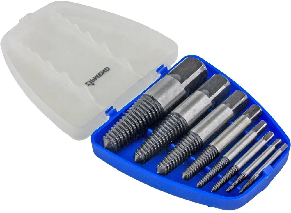 Набор экстракторов для извлечения сломанного крепежа М3-М50, 8пр.