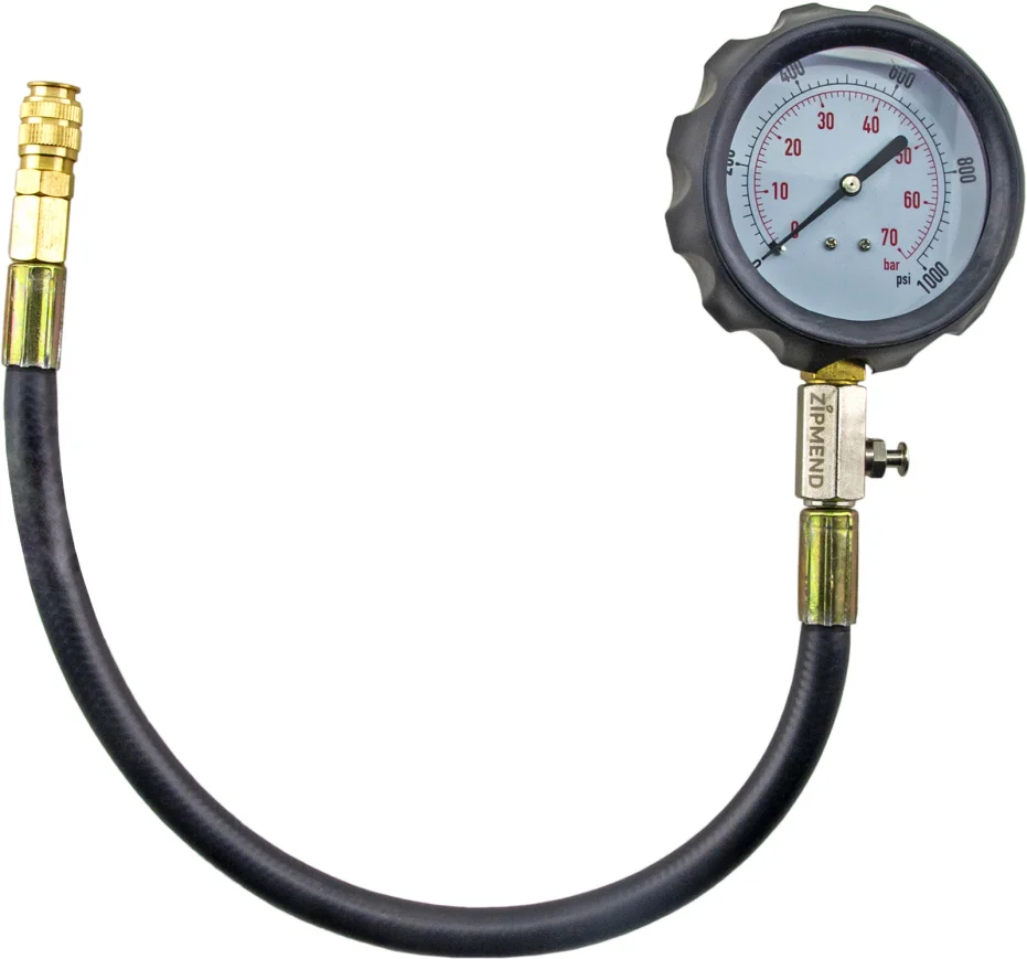 Компрессометр дизельный 0–70 bar (без переходников), ZIPMEND