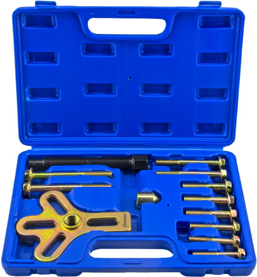 Съемник универсальный с болтовыми захватами 30–120мм, 13предметов, ZIPMEND