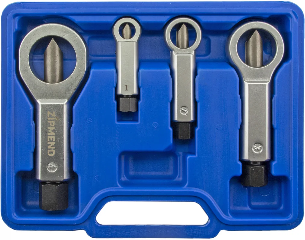Набор гайколомов 9–27мм., 4 предмета, ZIPMEND