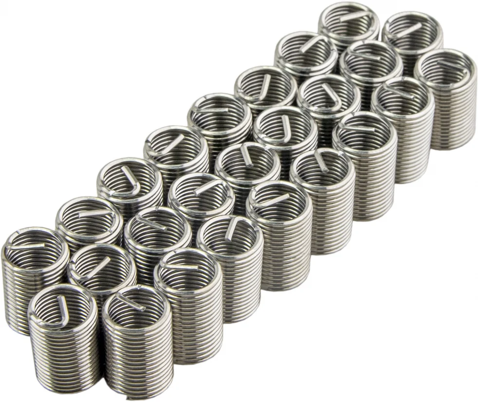 Вставка резьбовая для восстановления резьбы LONG M8 х 1.0, 20шт., ZIPMEND